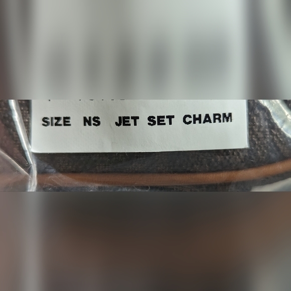 NWT Michael Kors Jet Set Charm small oval camera crossbody brown/acorn gold hw - Picture 8 of 10